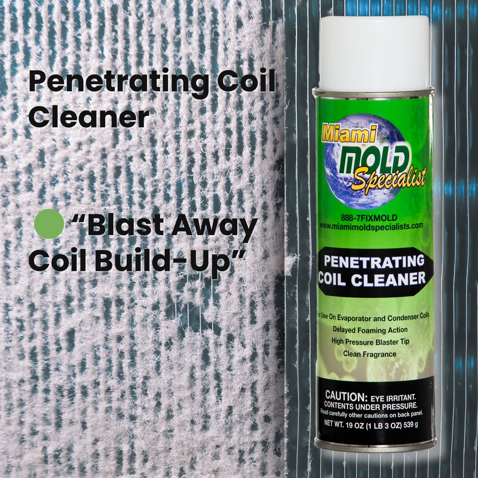 Miami Mold Specialist Penetrating Coil Cleaner – 19 oz