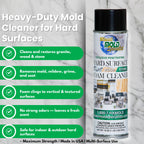 Miami Mold Specialist Exclusive Penetrating Hard Surface Foam Cleaner – 19 oz