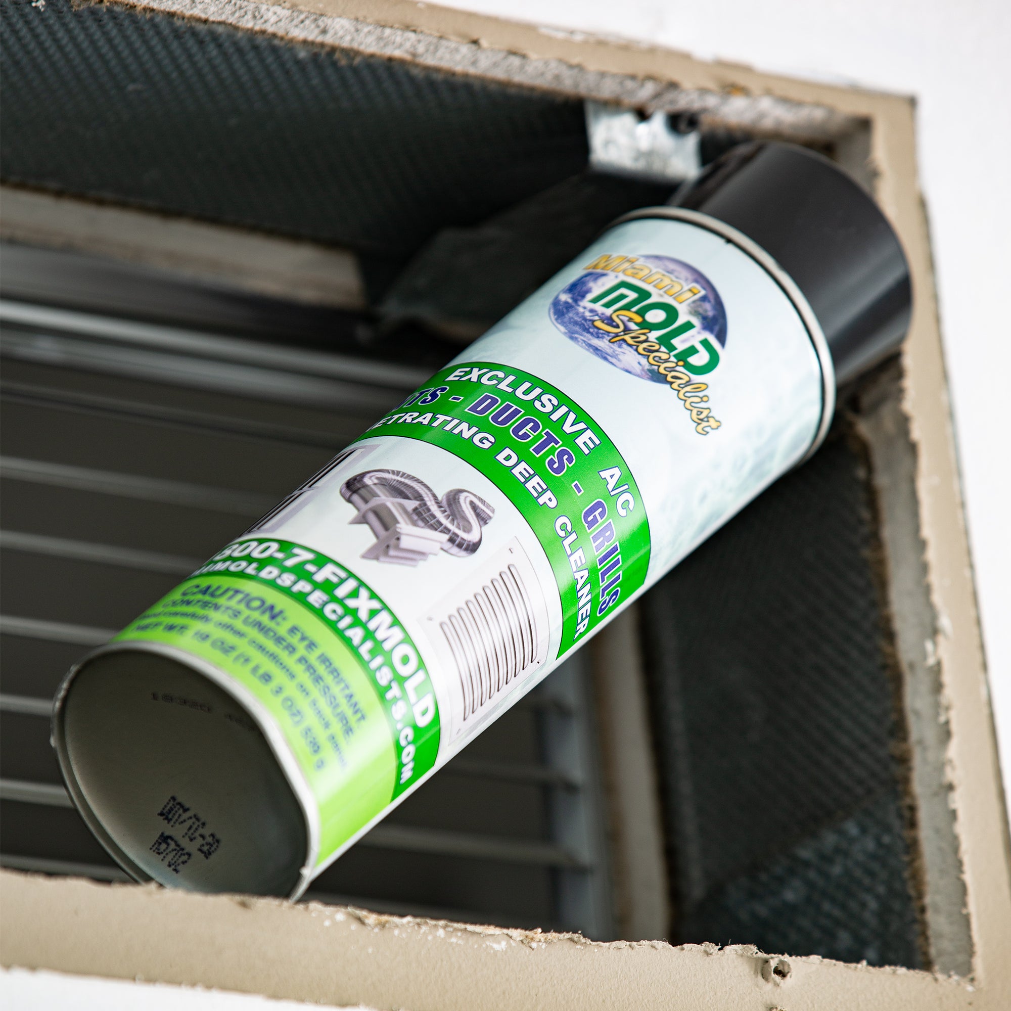 Miami Mold Specialist Exclusive A/C Vents, Ducts &amp; Grills Penetrating Deep Cleaner – 19 oz