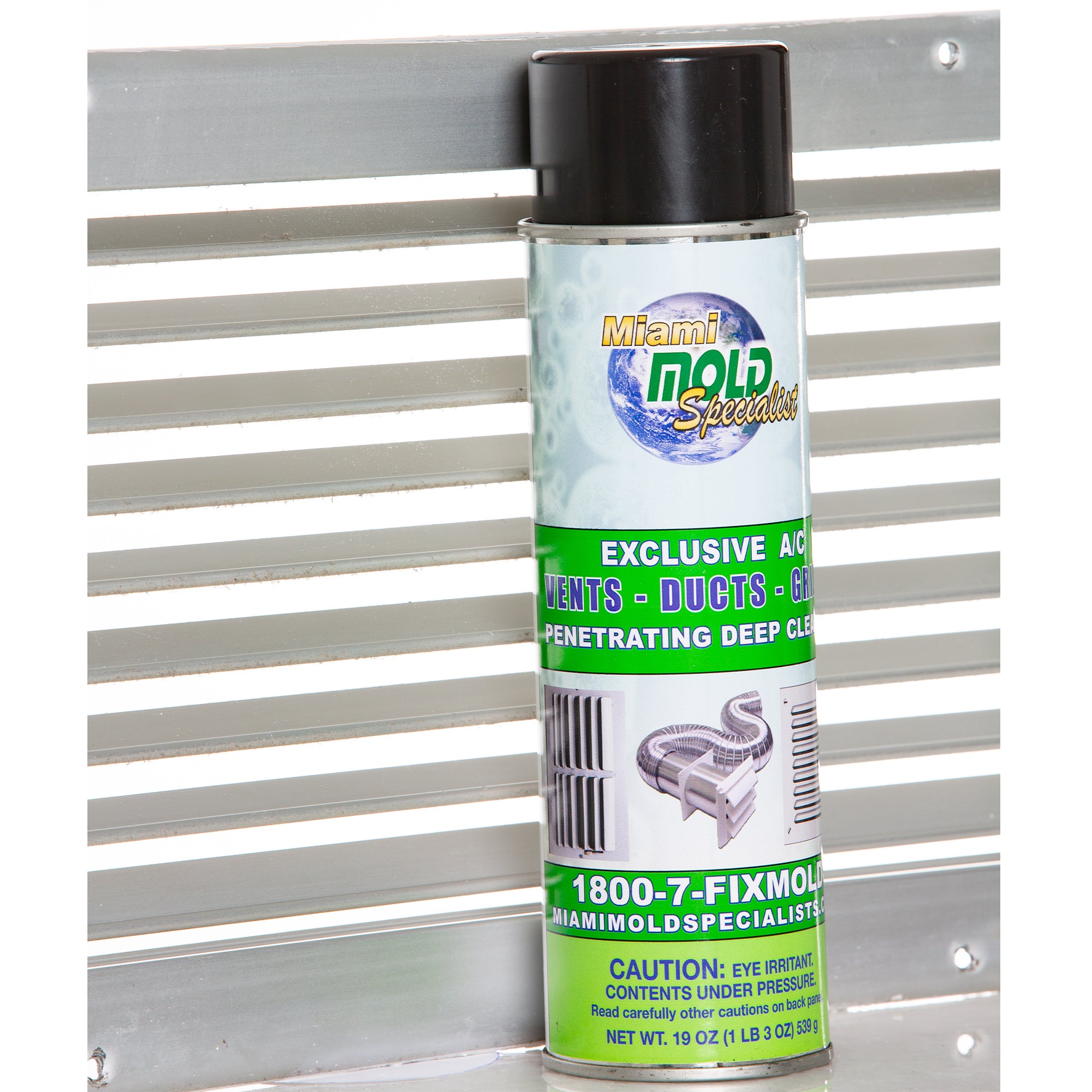 Miami Mold Specialist Exclusive A/C Vents, Ducts &amp; Grills Penetrating Deep Cleaner – 19 oz