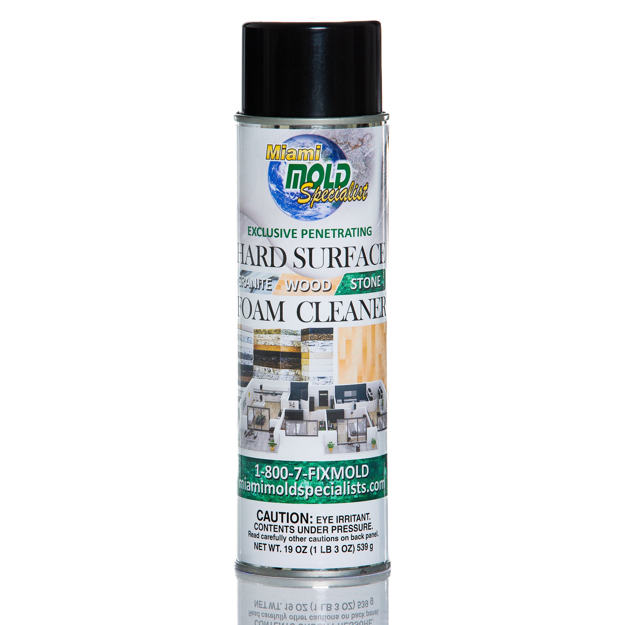 Miami Mold Specialist Exclusive Penetrating Hard Surface Foam Cleaner – 19 oz