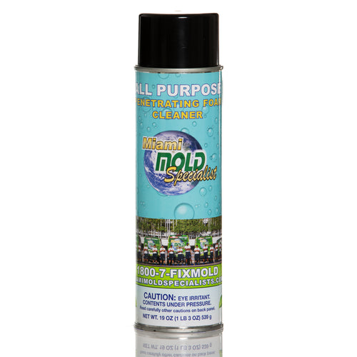Miami Mold Specialist Exclusive All Purpose Penetrating Foam Cleaner – 19 oz